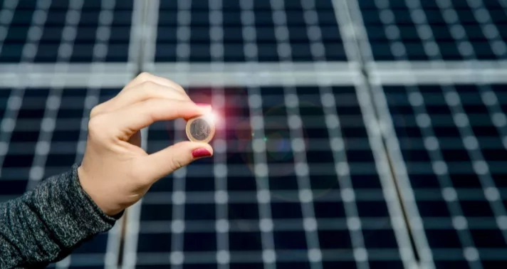 Panneau solaire à 1 euro